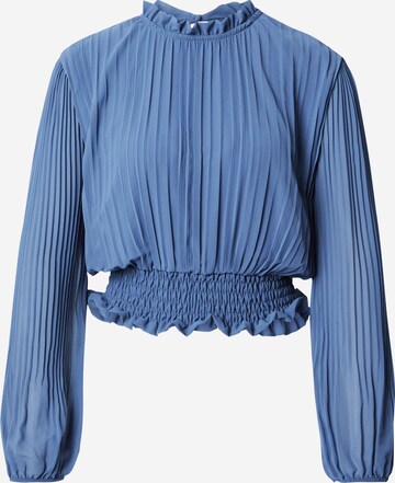 Sublevel Blouse in Blue: front