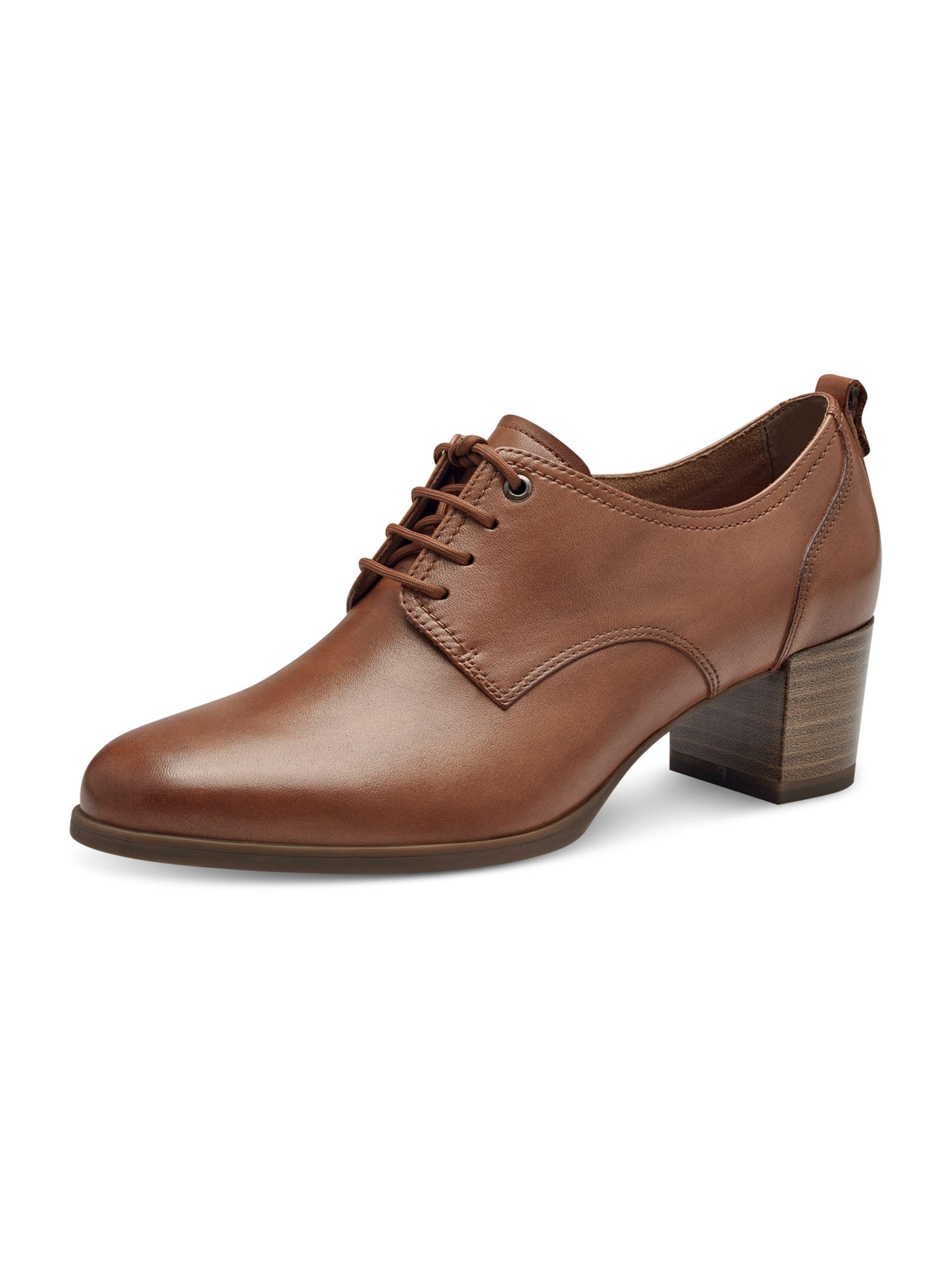 Tamaris High front pumps in Brown: front