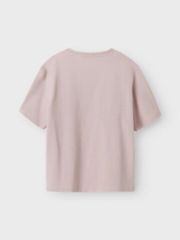 NAME IT Shirt 'NFKDUSAN CELEBRITY ICONS' in Lila