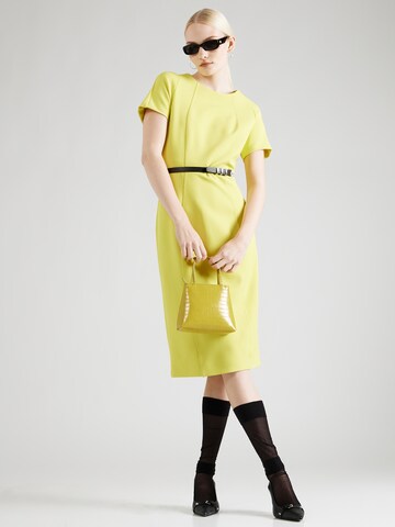 BOSS Dress 'Dukeva' in Yellow