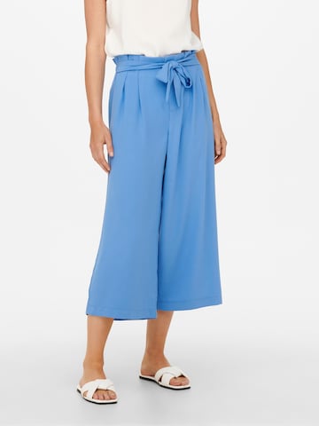 ONLY Kalhoty se sklady v pase 'NEW FLORENCE' – modrá: přední strana