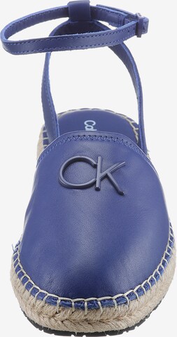 Calvin Klein Espadrilles in Blau