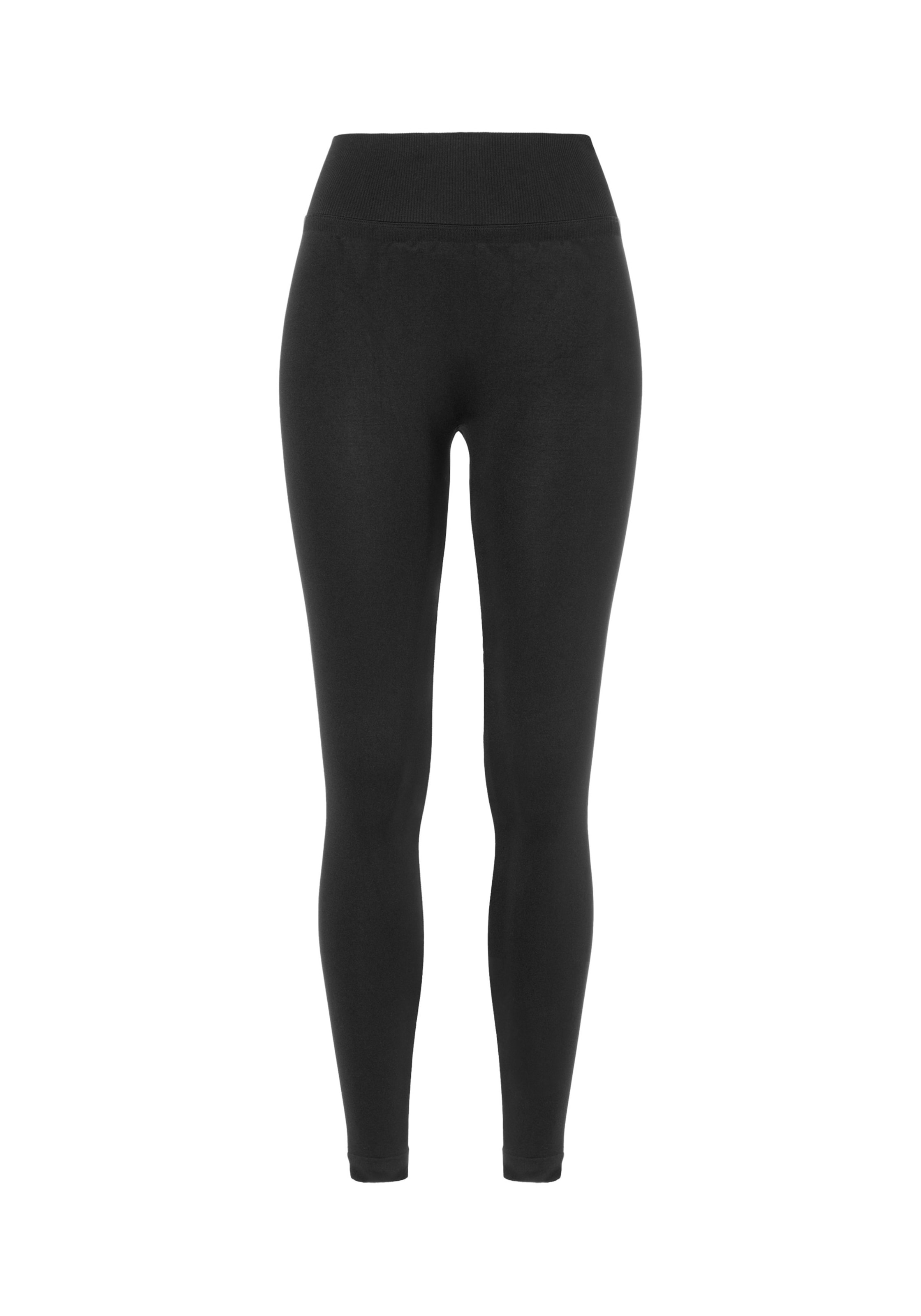 camano Skinny Sportbroek in Zwart: voorkant