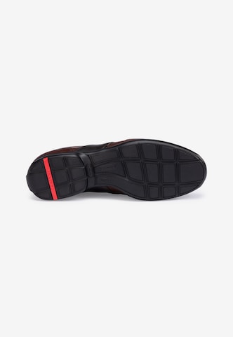 Pantofi cu șireturi sport 'Akin' de la LLOYD pe maro