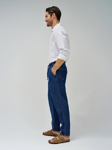 Coupe slim Jean Salsa Jeans en bleu