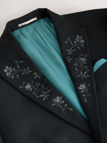 Coupe regular Veste de costume Next en noir