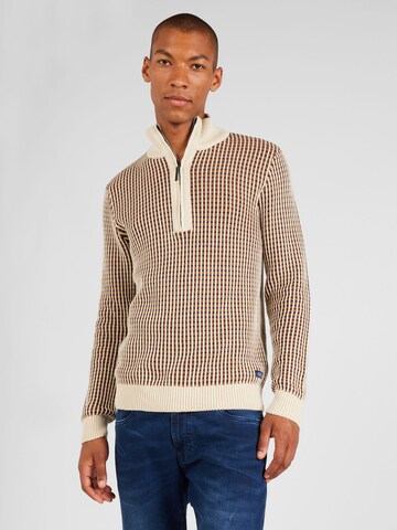 BLEND Pullover in Beige: predná strana