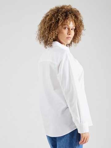 Tommy Hilfiger Curve Blouse 'ESS' in White