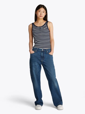 Top di Tommy Jeans in blu