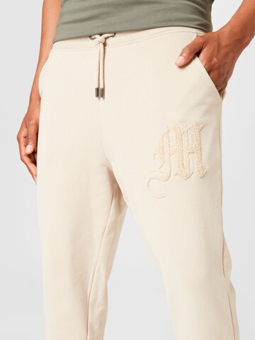 SikSilk - Tapered Pantalón 'Messi' en beige