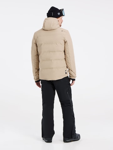 PROTEST Athletic Jacket 'PRTSUPERIOR 23' in Brown