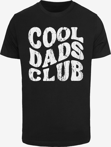 T-Shirt 'Cool Dads Club' F4NT4STIC en noir : devant