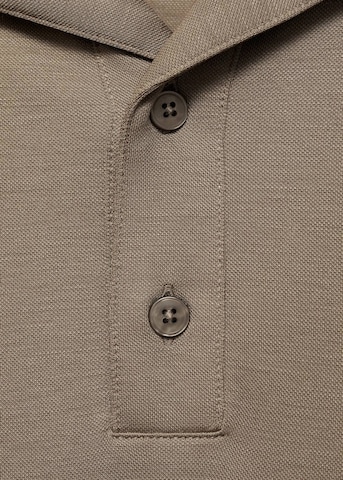 MANGO MAN Shirt 'Carlp' in Brown
