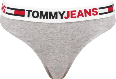 Tommy Hilfiger Underwear String en bleu marine / gris chiné / rouge / blanc, Vue avec produit