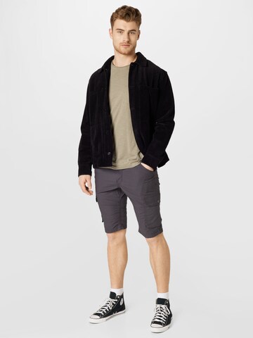 TOM TAILOR Slimfit Shorts 'Josh' in Grau