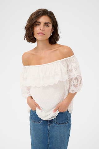 Kaffe Bluse 'KAthea' in Weiß: Vorderseite