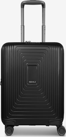 Trolley di Redolz in nero: frontale