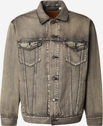 LEVI'S ® Преходно яке 'Relaxed Type III Trucker Jacket' в сиво: отпред