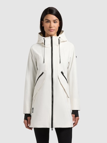 khujo Between-season jacket 'EIZA' in White: front
