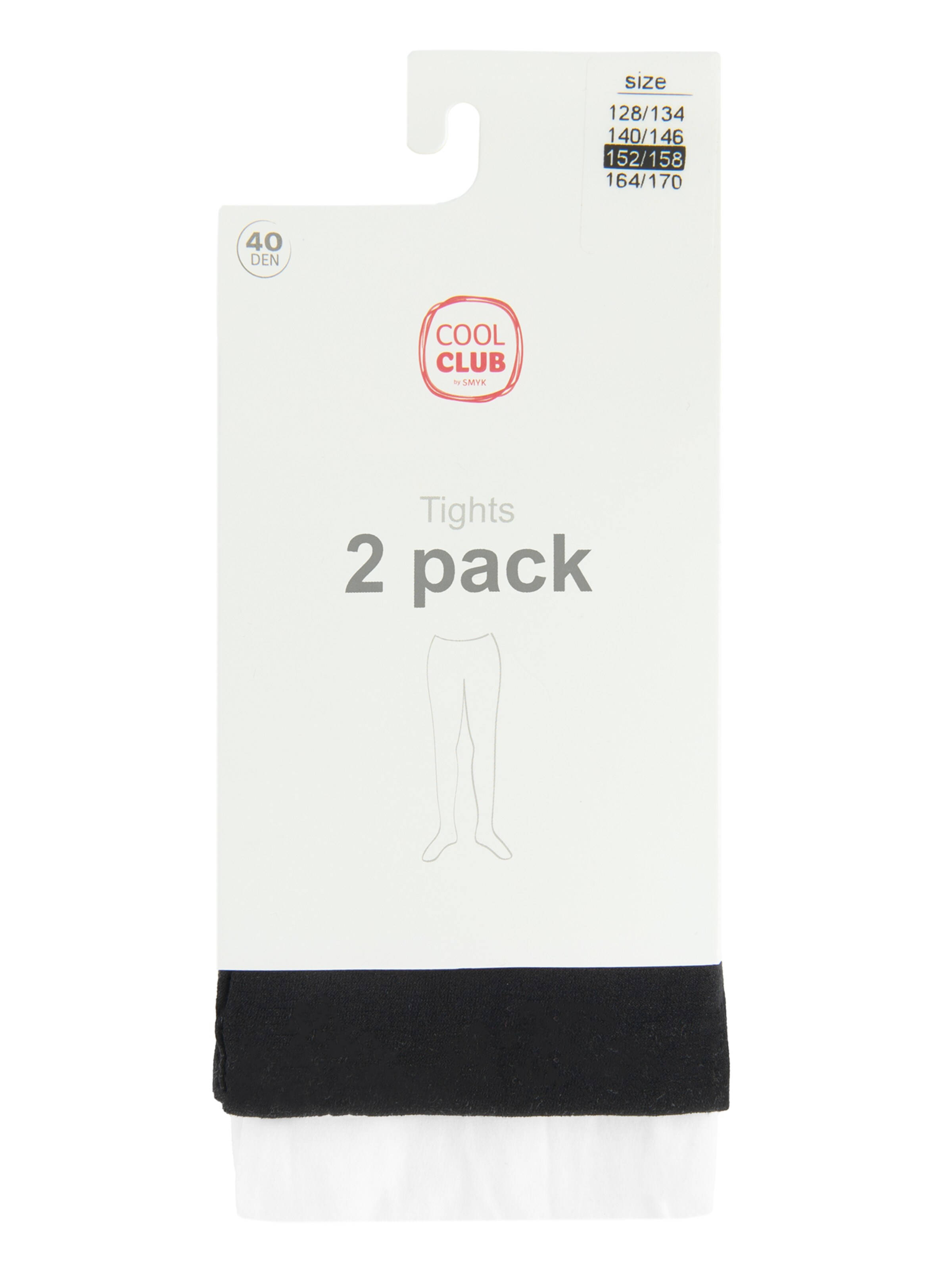 Collant Cool Club en noir