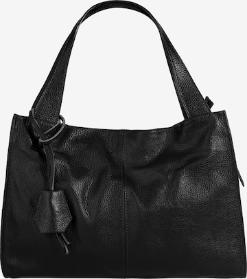 Cabas Cluty en noir : devant