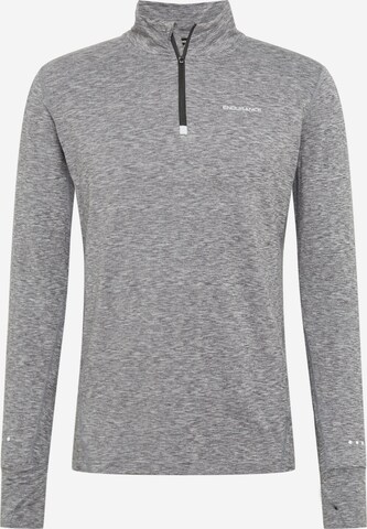 ENDURANCE Performance Shirt 'Tune' in Grey: front