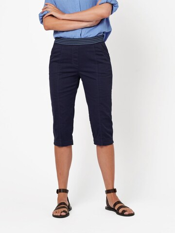 TONI Regular Pants in Blue: front