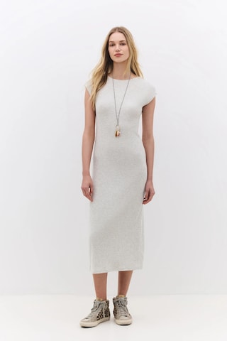 No Matter What Dress in Grey: front