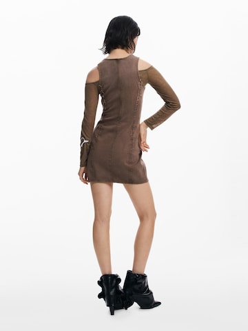 Desigual Kleid in Braun