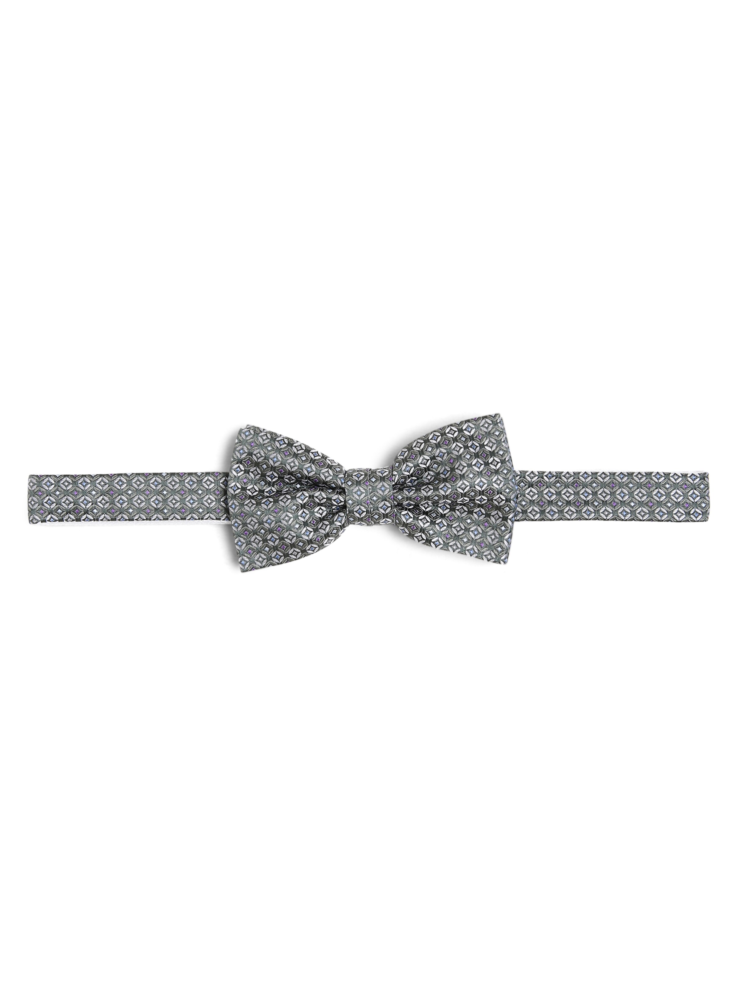 Andrew James Bow tie in Blue / Graphite / Purple / White, Item view