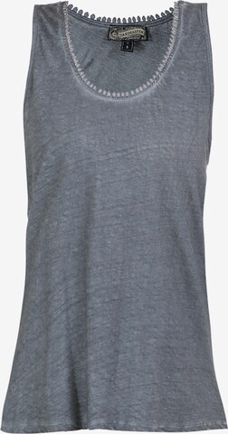 DreiMaster Vintage Top in Blauw: voorkant