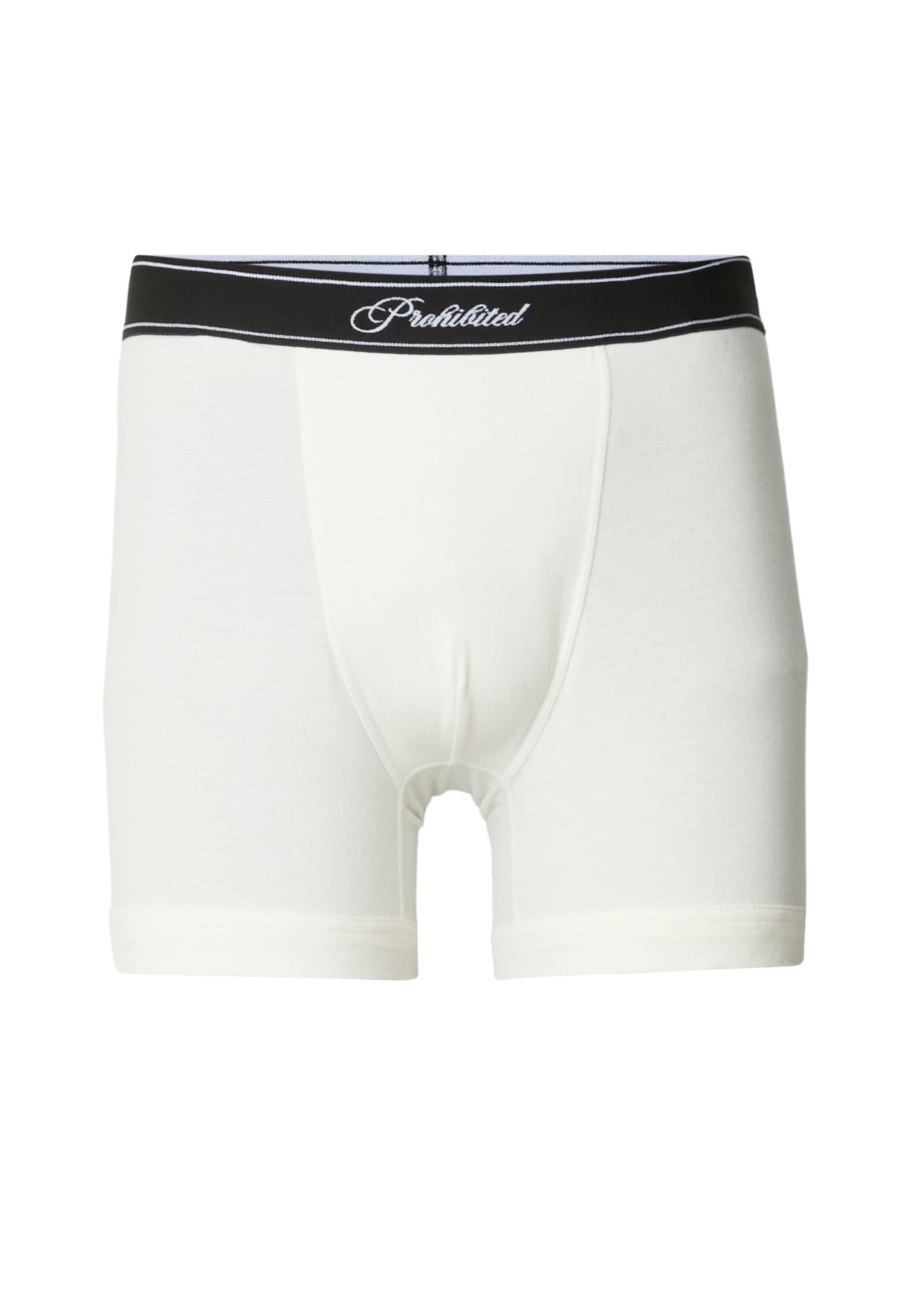 Prohibited Boxershorts in Wit