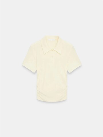Dilvin - Camisa em amarelo: frente