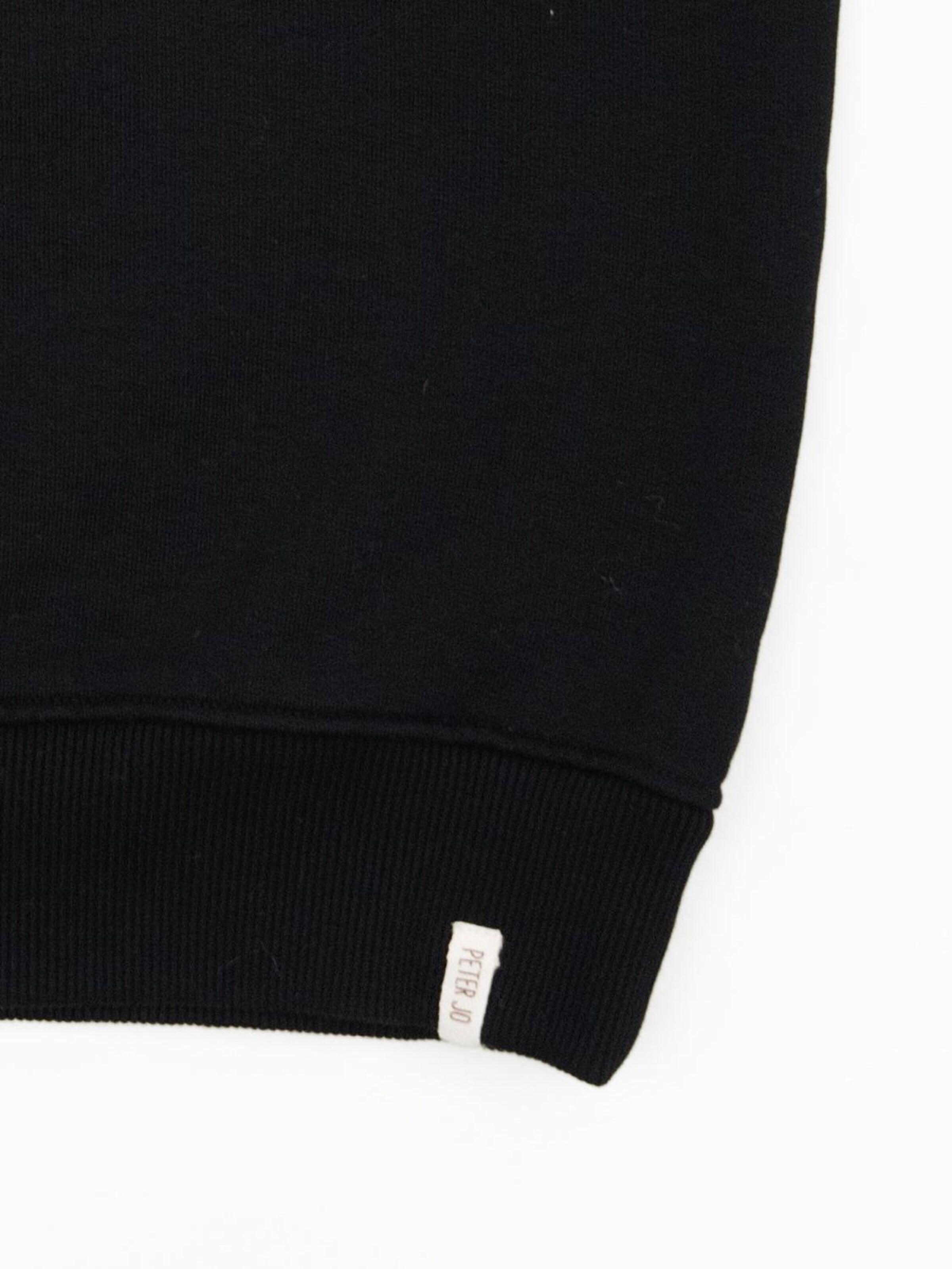 Sweat-shirt Peter Jo en noir