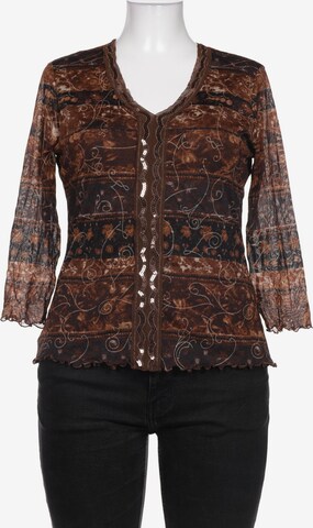 GERRY WEBER Blouse & Tunic in XL in Brown: front