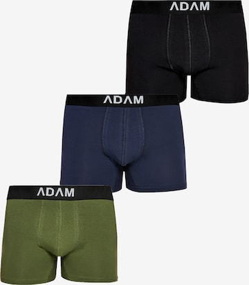 Adam Boxer shorts '3er Pack' in Green: front