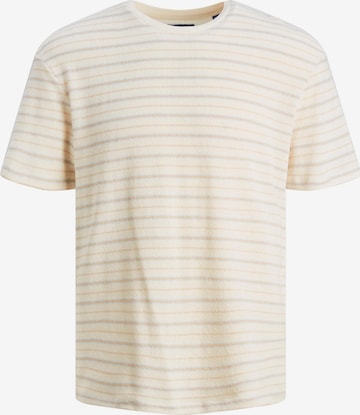 Tricou 'EVAN' de la JACK & JONES pe bej: față