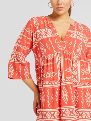 Vero Moda Curve Tunic 'Dicthe' in Red