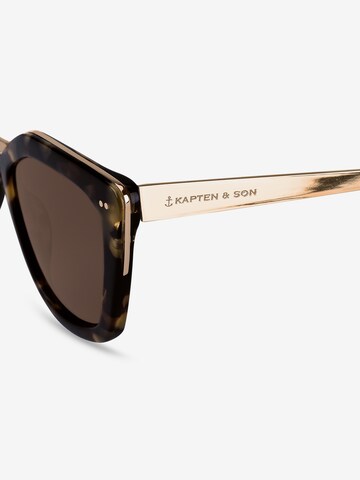 Kapten & Son - Gafas de sol 'Sydney Amber Tortoise Brown' en marrón