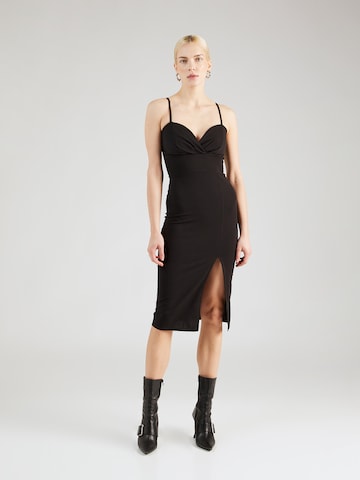 WAL G. Cocktail Dress 'MARGRET' in Black: front