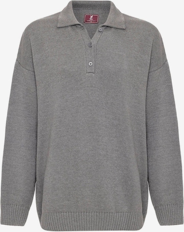 Williot Neulepaita värissä harmaa: etupuoli