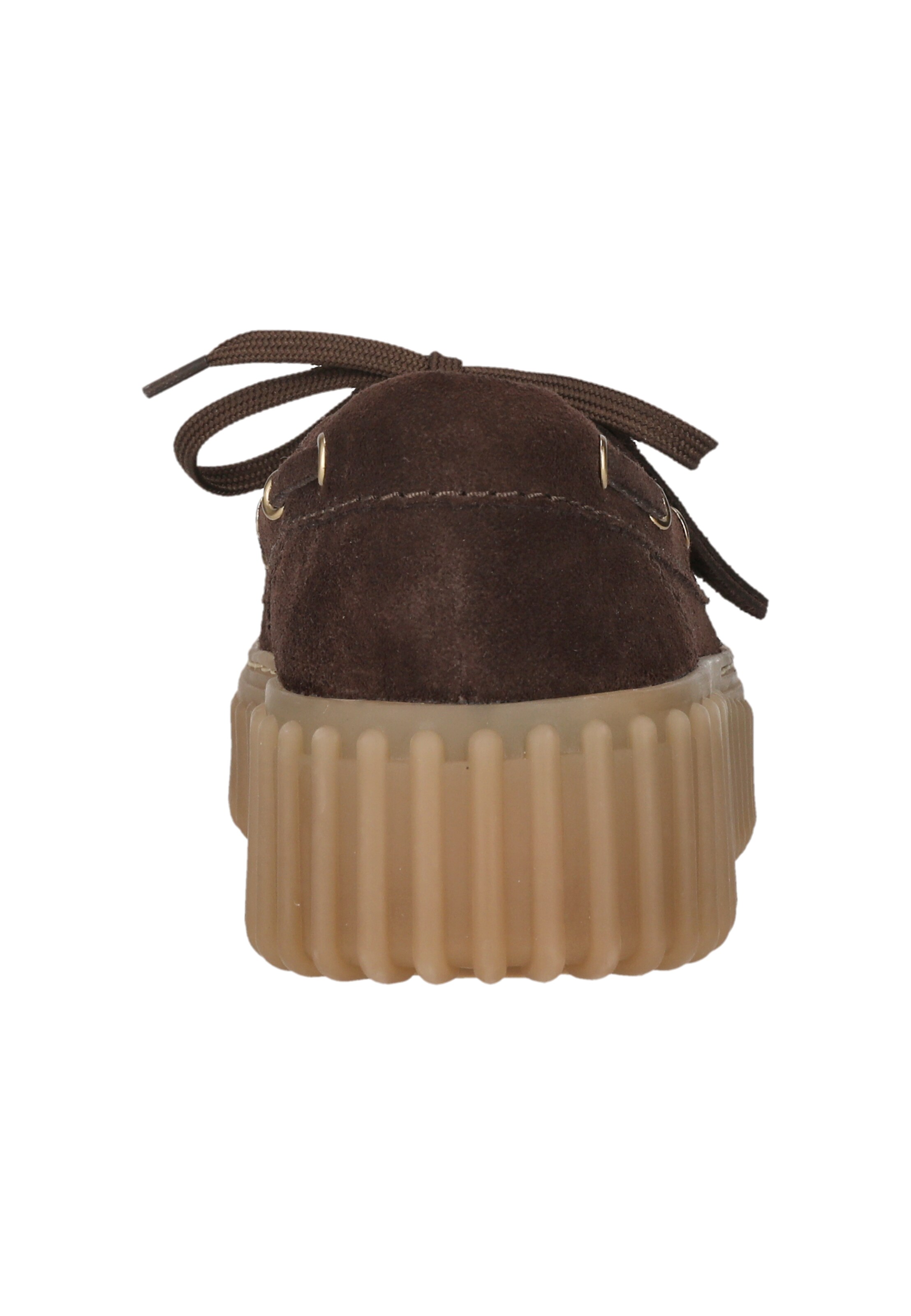 CLARKS Lace-up shoe 'Torhill Boat' in Brown