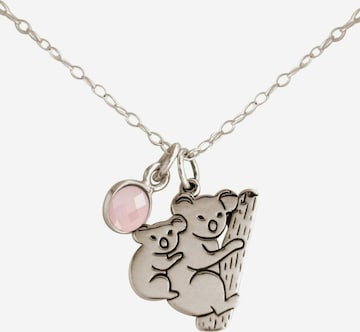 Gemshine Ketting in Roze: voorkant