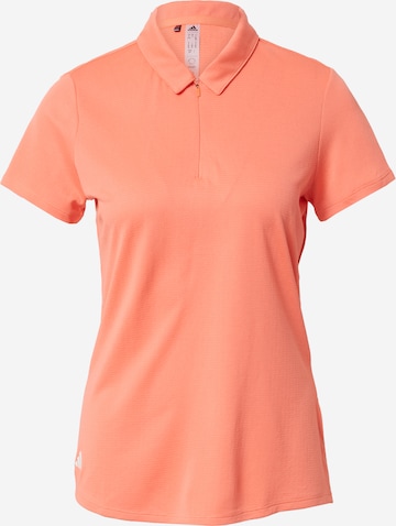 ADIDAS GOLF Performance Shirt in Orange: front