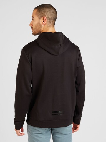 BOSS Sweatshirt 'Soody Mirror' in Schwarz