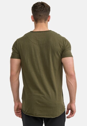 T-Shirt 'Willbur' INDICODE JEANS en vert