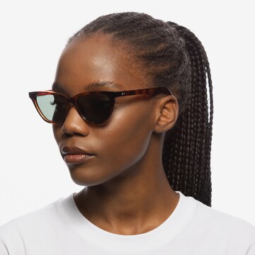 Lunettes de soleil 'Unfaithful' LE SPECS en marron : devant