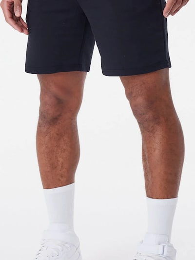 NEW ERA Pantalon de sport 'New Era Essentls Short' en L en noir, Vue avec produit