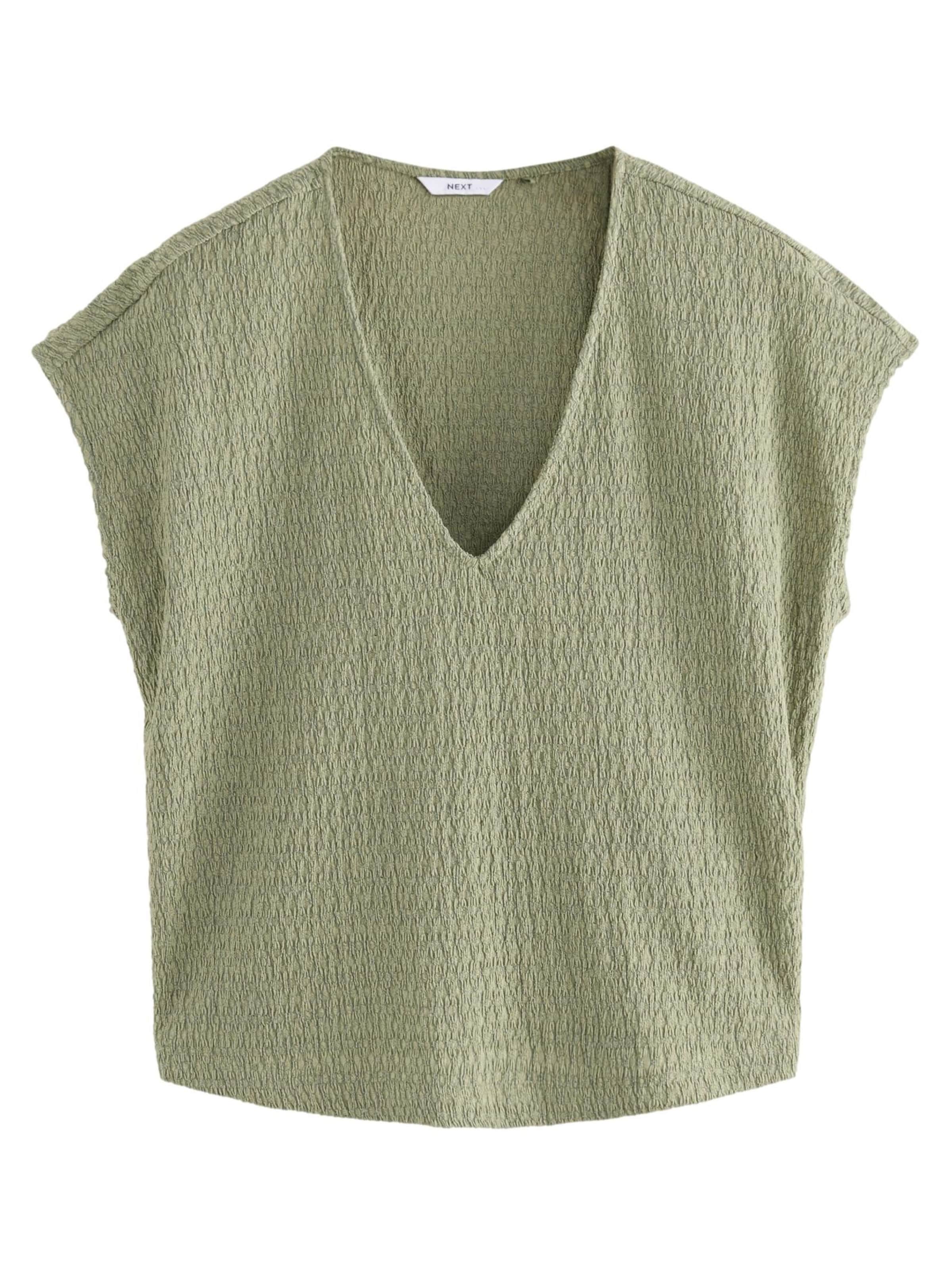 Next Koszulka w kolorze zielony: przód