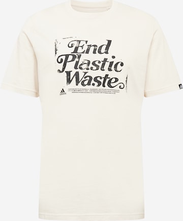 ADIDAS PERFORMANCE Sportshirt in Weiß: Vorderseite